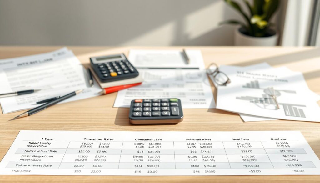 comparer les taux d'intérêt